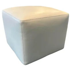 Hocker Damier Leder Nappa 401 Sabbia