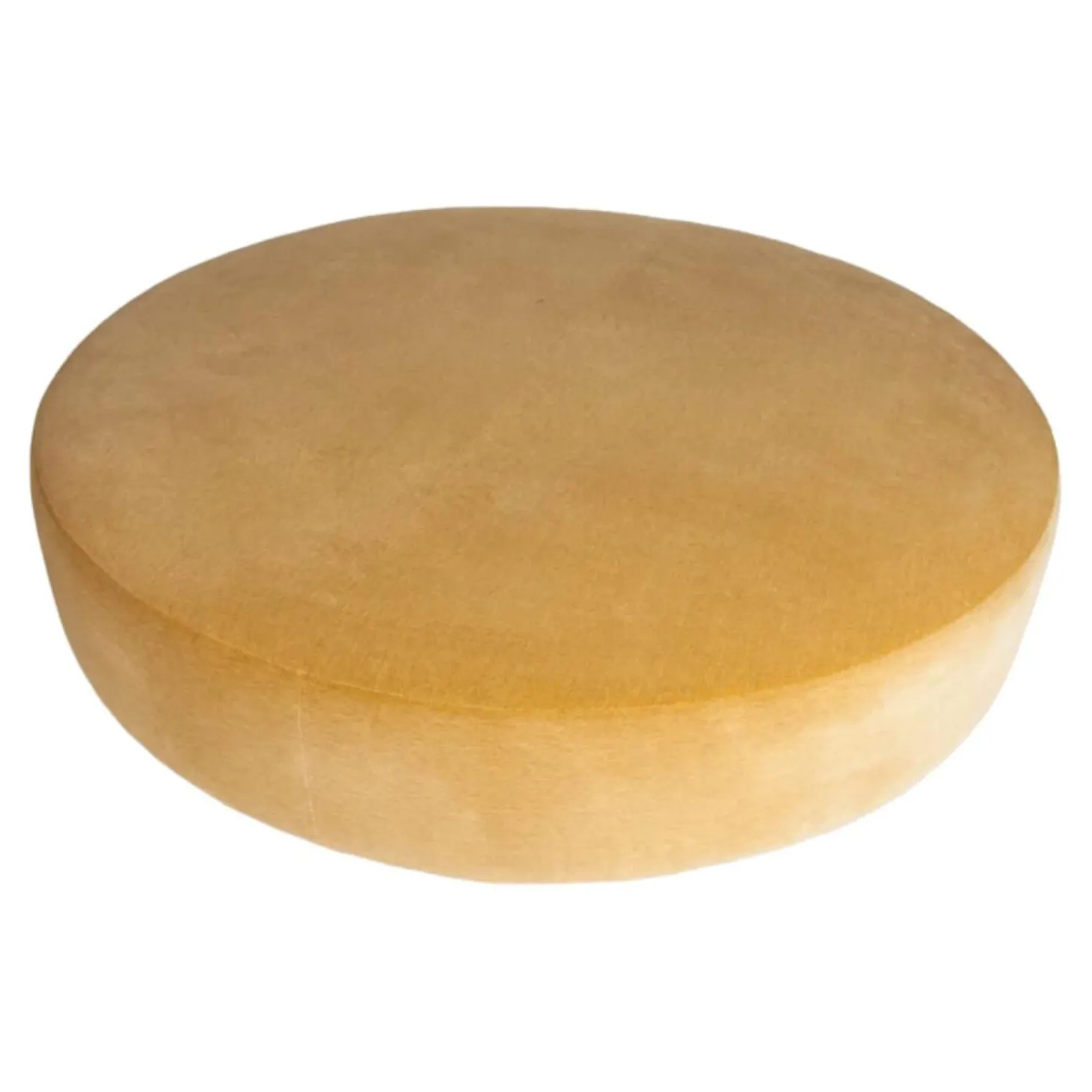 Hocker Harry Stoff Luni 2528450 Samt Rustikal Messing Goldgelb Füße Schwarz