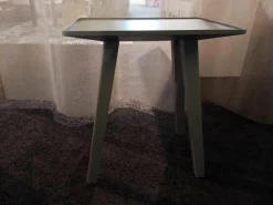 Hocker Nini Massivholz PG1 Lack Zement