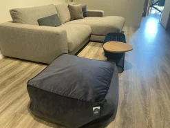 Hocker Noppa 7239 Stoff Velvet Navy Blau