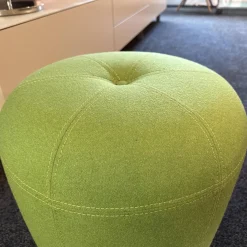Hocker Si Stoff Lana Grün Zapallo
