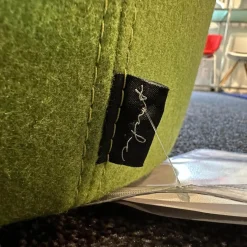 Hocker Si Stoff Lana Grün Zapallo