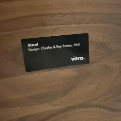 Hocker Stools A Nussbaum Massiv Gedrechselt Lackiert