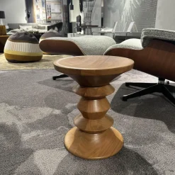 Hocker Stools A Nussbaum Massiv Gedrechselt Lackiert