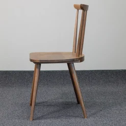 Holzstuhl W 1960 Nussbaum