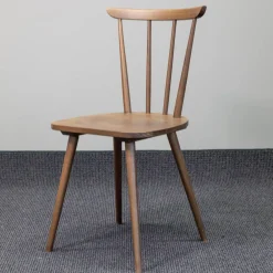 Holzstuhl W 1960 Nussbaum