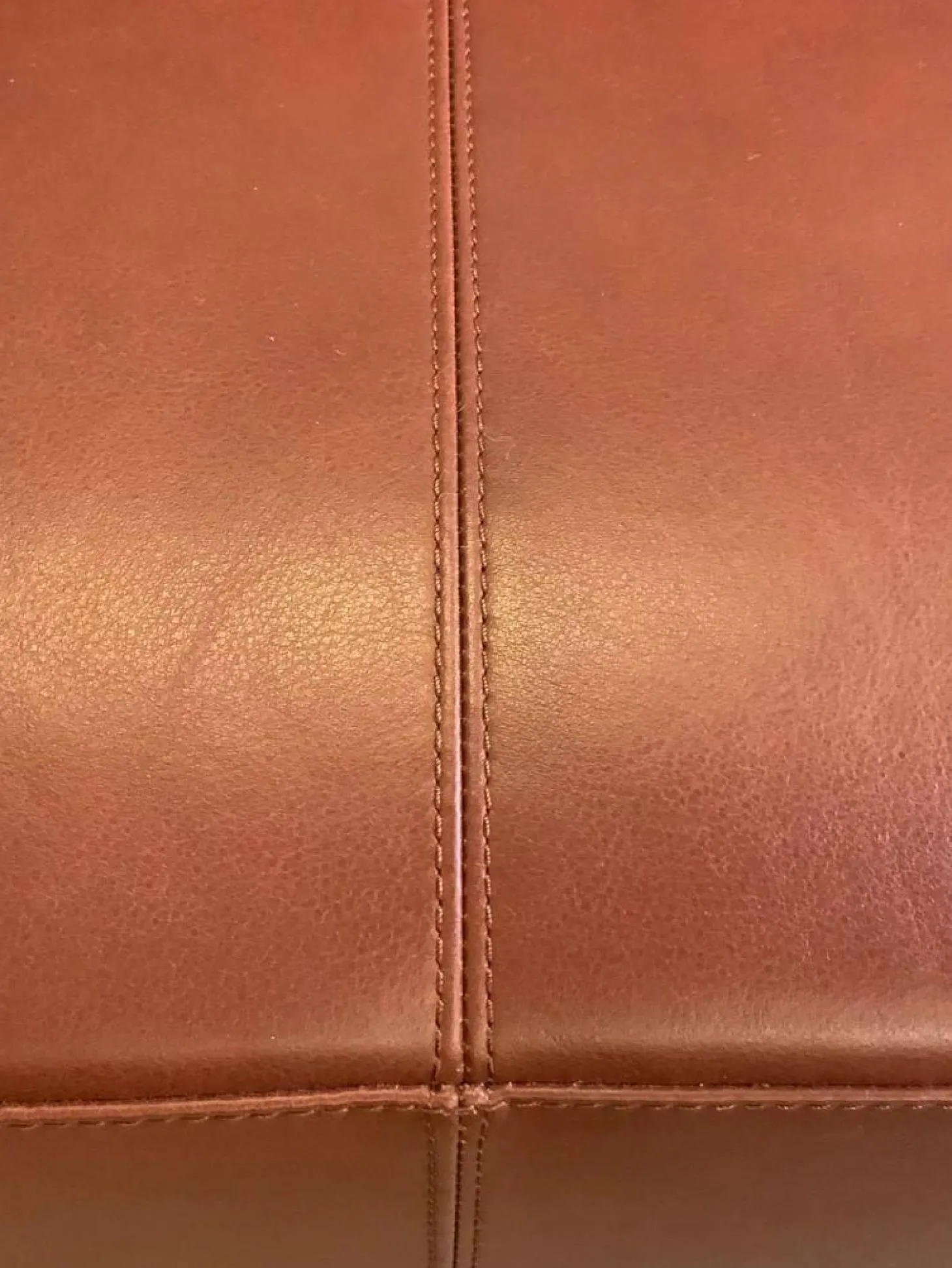 Jaan Bench 786-20 H1 Leder Elen Marron Unterplan 786 U1 Aluminium Matt Pulverbeschichtet Bronze