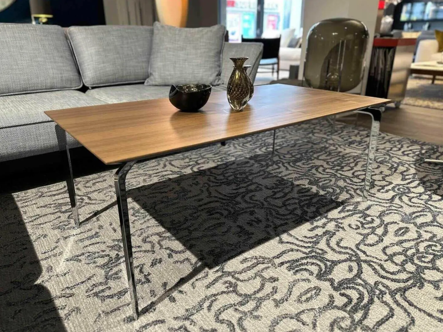 Kettnaker Couchtisch Solo T2 Nussbaum Matt