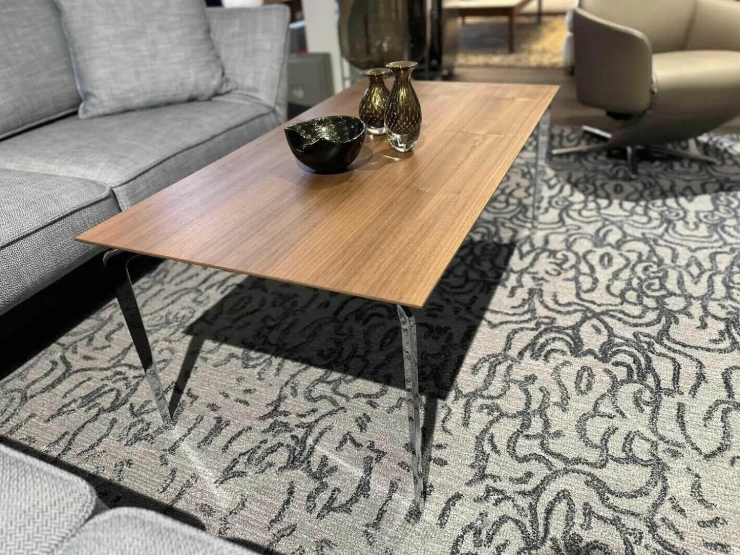 Kettnaker Couchtisch Solo T2 Nussbaum Matt