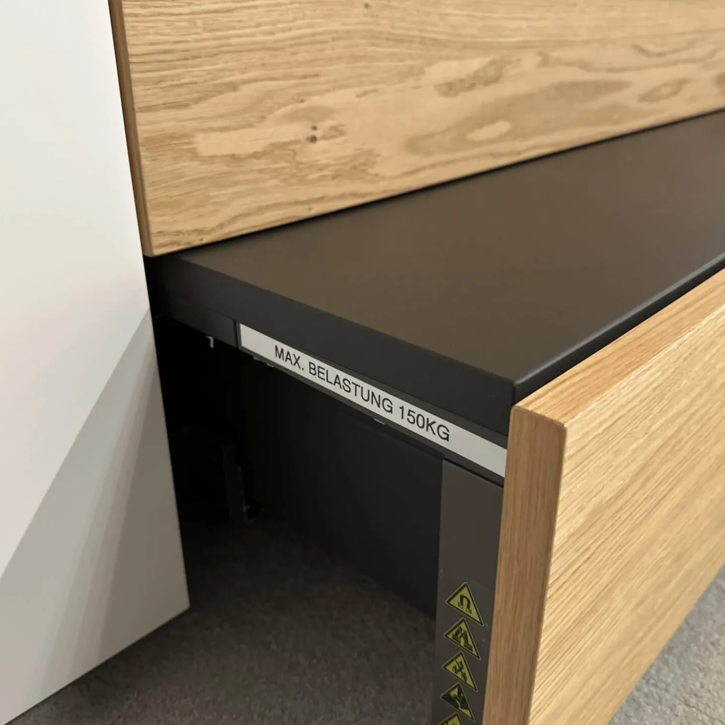 Kleiderschrank Multi Forma Lack Reinweiss Akzent Natureiche