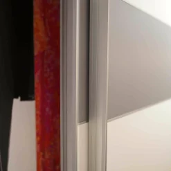 Kleiderschrank Schiebetürensystem Sipario Lack Kristallweiß