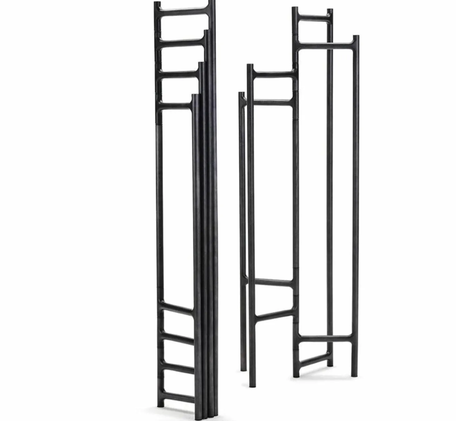 Kleiderständer Ceiba Esche Massiv Karbon