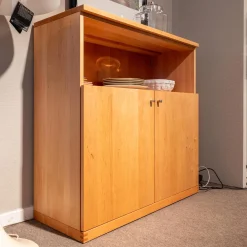 Kommode Cubus Holz Erle Massiv mit 2 Türen