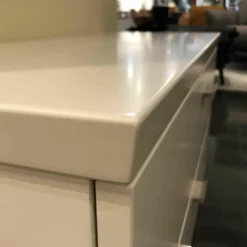 Kommode Fresno Holz Lack Crema