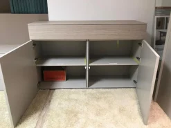 Kommode Multi Lack Kaschmir Absetzungen Eiche Kaschmir Push To Open Beschlag