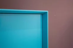 Kommode Rag Box K60 Lack Matt 333 Petrol Blau Mit 3 Schubladen