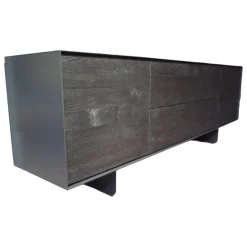 Kommode Rialto Fly Eiche Vulcano Korpus Innen Nussbaum Geölt