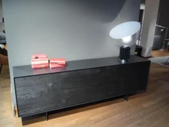 Kommode Rialto Fly Eiche Vulcano Korpus Innen Nussbaum Geölt