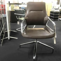 Konferenzstuhl Graph 301/5 drehbar