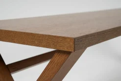 Konsole Cruis CN185 Eiche Furnier Lack Matt Tobacco Braun