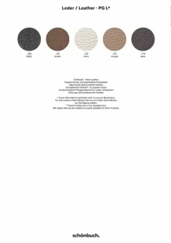 Konsole Hesperide 105 Granit Hochglanz 130 Leder Schwarz