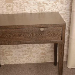 Konsoltisch Elena Eiche Mit Hocker Antony Wengefarbig