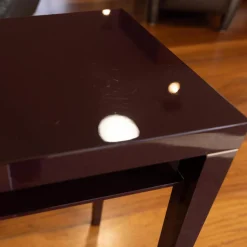 Lacktisch Lilac Lack Hochglanz Aubergine