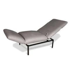 Liege 1LS Roro Small Anilinleder Taron Gestell Metall Schwarz Pulverbeschichtet