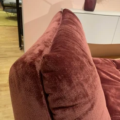 Longchair Soulmate Ohne Armlehnen Stoffbezug Phil 111 Rost Rot