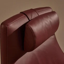 Loungesessel Mit Hocker 4+ Lounge Shiraz Rot 29 Lavalina Fußkreuz Alu Poliert