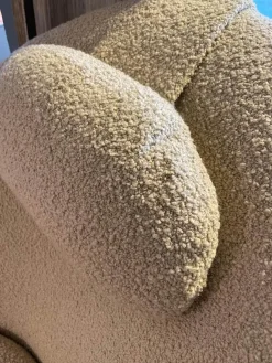 Loungesessel Pace Stoff White Fabric 1500 Weiß Gestell Aluminium Schwarz Lackiert