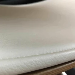 Loungesessel Perillo Leder Lavalina Weiß