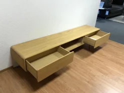 Lowboard Fawn Eiche Massiv Weiß Geölt