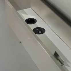 Media-Wohnwand Next Granite Weiß