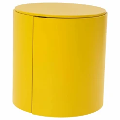 Nachtkommode Top Platte Lack LCT 462 Senape Gelb Innen Eiche Wärmebehandelt