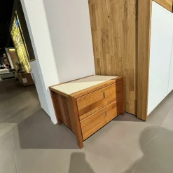 Nachtkästchen Valore Kirschbaum 2 Schubladen