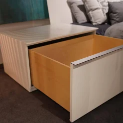 Nachttisch Fino Lack Weiß Matt