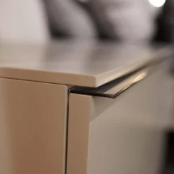 Nachttisch Fino Lack Weiß Matt