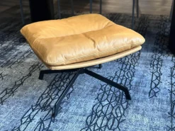 Ottomane Arva L Leder Congnac 180 Leder Silk