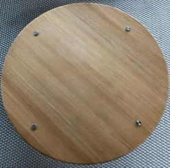 Outdoorcouchtisch Grand Weave Platte Teakholz Massiv Gestell Aluminium Pulverbeschichtet Weiß