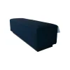 Polsterbank Yuuto 810 H4 Stoff Hearth Undersea Schwarz Gestell Sockel Schwarz Lackiert Mit Teflongleiter