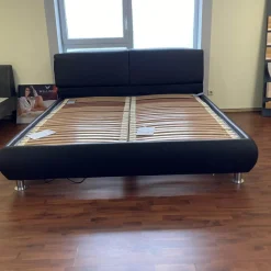 Polsterbett Dream-Line Deluxe 180 x 200 Textilleder Campos Cafe Ohne Lattenrost Und Matratze