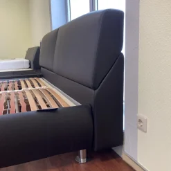 Polsterbett Dream-Line Deluxe 180 x 200 Textilleder Campos Cafe Ohne Lattenrost Und Matratze