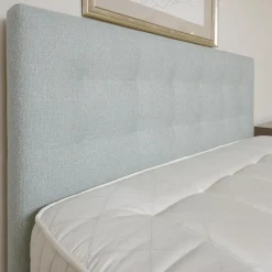 Polsterbett Super Cad Stoff Gio Lune 009 Türkis mit Matratzen