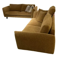 Polstergarnitur CL 970 Stoff 2037.68 Osino Gestell Holzkufe Buche Schwarz