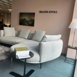 Polstergarnitur Maaru Stoff Namib 7920 Moon Grau Gestell Aluminium Bronze Matt Pulverbeschichtet Mit Kissen