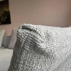 Polstergarnitur Maaru Stoff Namib 7920 Moon Grau Gestell Aluminium Bronze Matt Pulverbeschichtet Mit Kissen