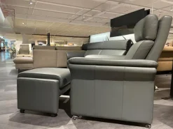 Polstergarnitur Parlando R Leder Savana 18 1748 Anthrazit