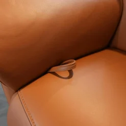 Polstergruppe 4895 Caprice Leder 24 Longlife Camel Braun Füße Schwarz