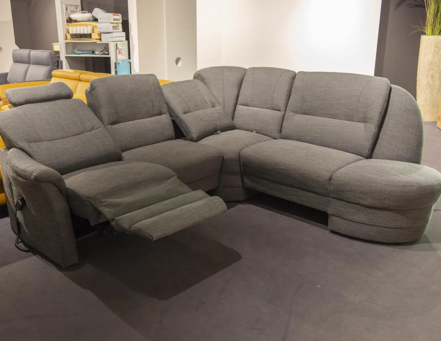 Polstergruppe Aalen Stoff 6008 Lavado Fresh 8 Farbe Ebenholz Mit Relaxfunktion